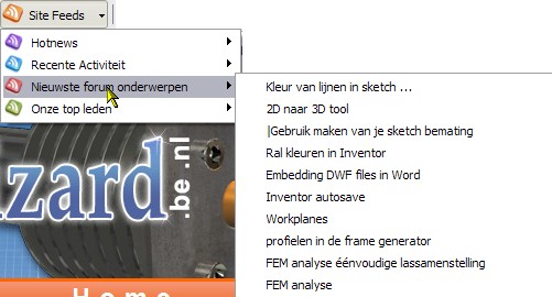 site feeds